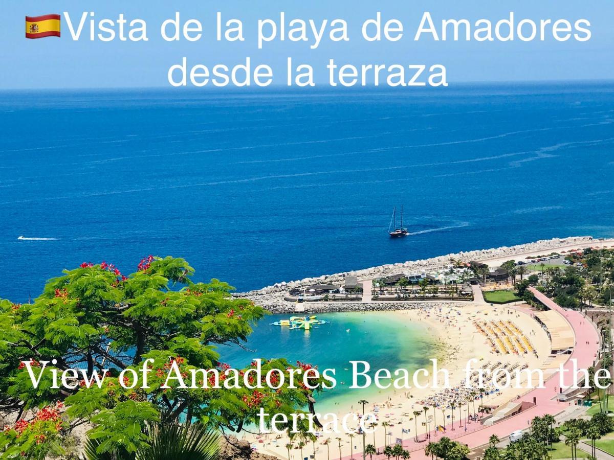 Appartamento Amadores Balcony - With Ocean View. Esterno foto